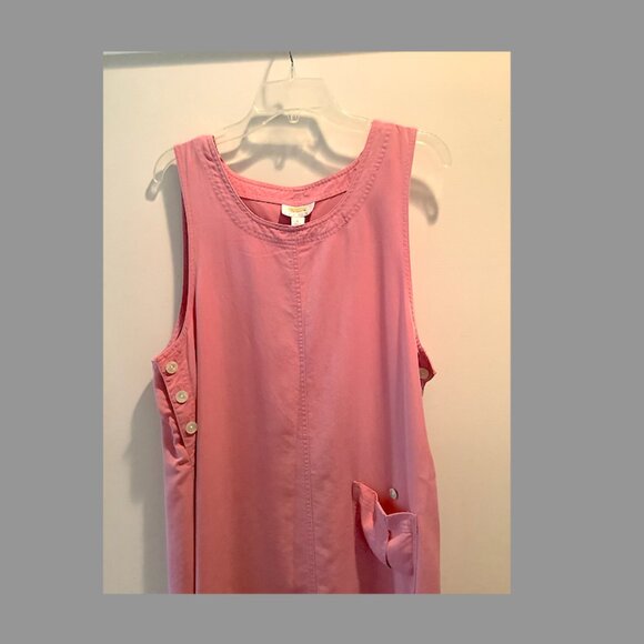 Talbots - Classic Sleeveless Salmon maxi jumper - Size Petite Large - Picture 3 of 9